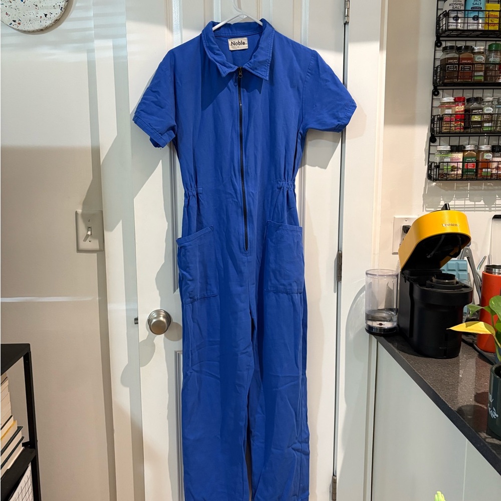 NWOT Blue Jumpsuit